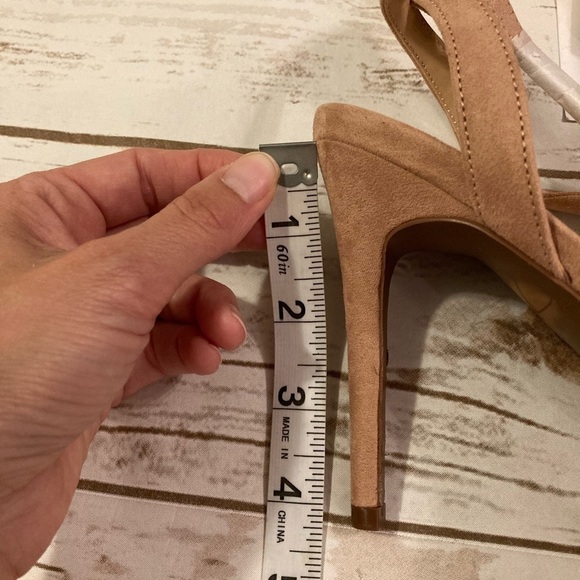 Who What Wear Taupe Pink Pin Heels 9.5 - Picture 8 of 9